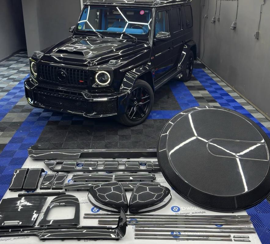 Карбоновый пакет для Mercedes-Benz G-Class — OEM-стиль по значительно более доступной цене